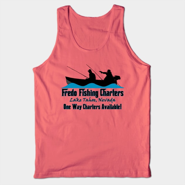 Fredo Fishing Charters Tank Top by DistractedGeek